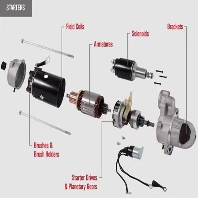 12V Starter Motor for Hyundai Sonata, Elantra, 36100-32510, 36100-32630, Mg112014