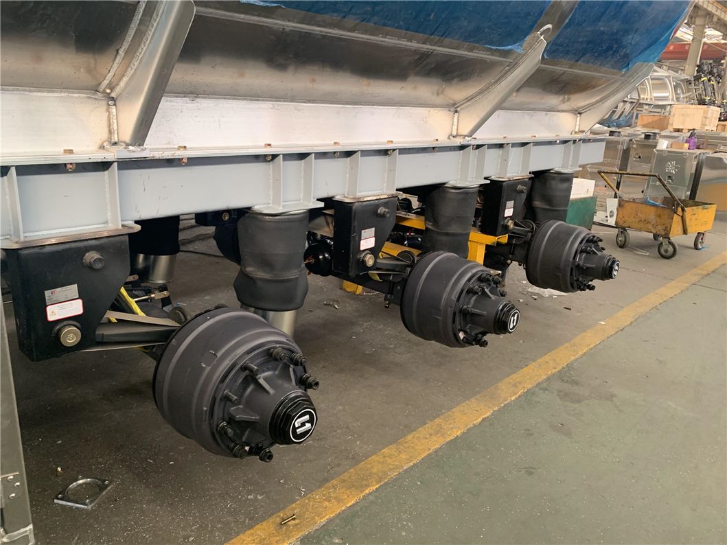 48000 Liters Fuel Oil Tanker Semi Trailer