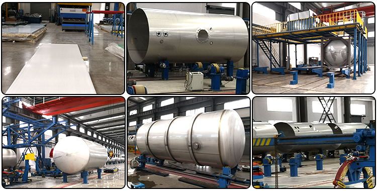 Csc, ASME, Lr Certificated ISO 36000L Storage Tank Container with Insulating Layer
