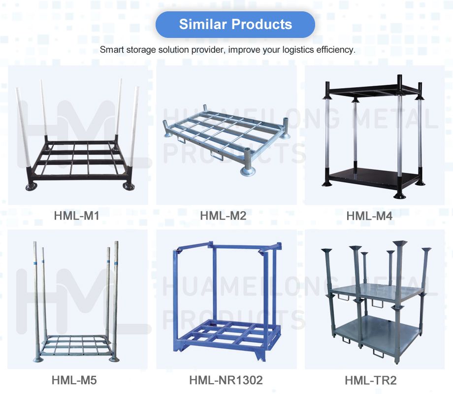 High Quality Commercial Iron Metal Big Bag Double Manurack Racking