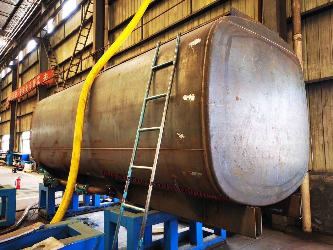 20feet Lining PE Petrochemicals Transport Chemical Liquid ISO Tank Container Q235B+PE 21m3