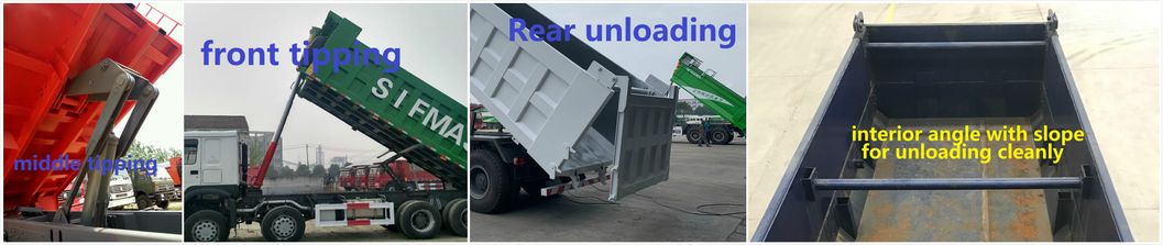 Sinotruk HOWO 6X4 371HP 22cbm Big Mining Dump Truck