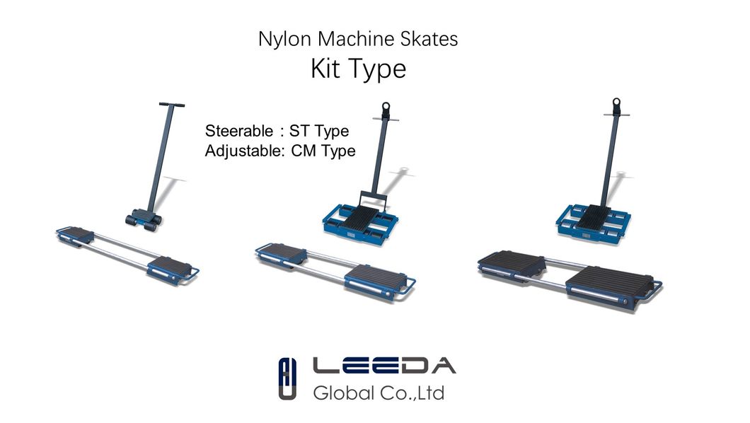 Machinery Skate Roller Kits Steerable Reinforced Nylon Roller