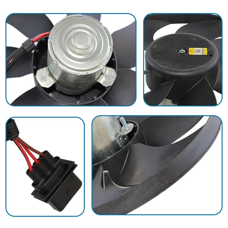 Senp Radiator Fan Wholesale Auto Spare Parts OEM 1j0 959 455 F Original Quality 1j0959455f for VW Golf Jetta Bora Beetle Cooling System
