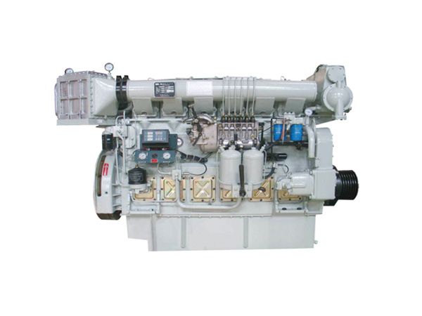 430kw 6 Cylinder 4 Stroke Zichai Z6170 Series Marine Diesel Engine (Z6170ZLCZ-20)
