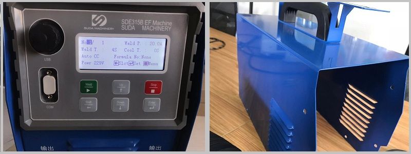 20-630mm HDPE Polyethylene Pipe Electrofusion Welding Machine for Sale