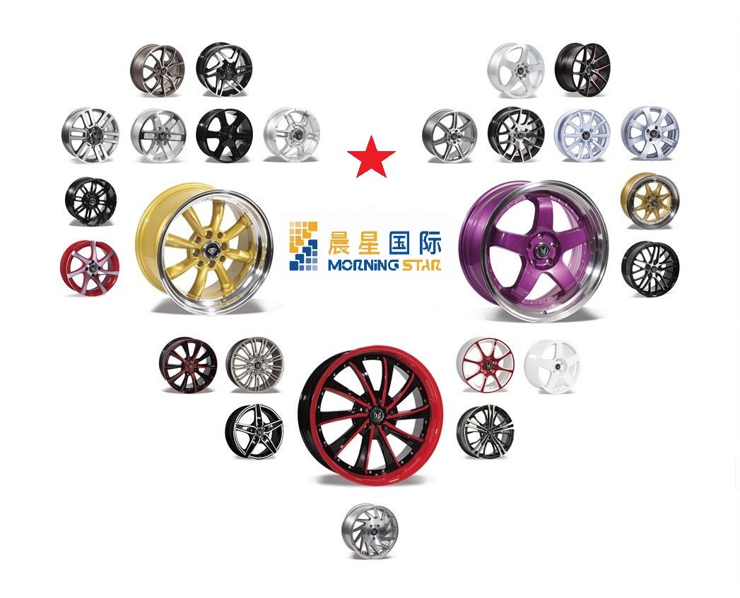 6 Holes off Road New design Milling Window Alloy Wheel