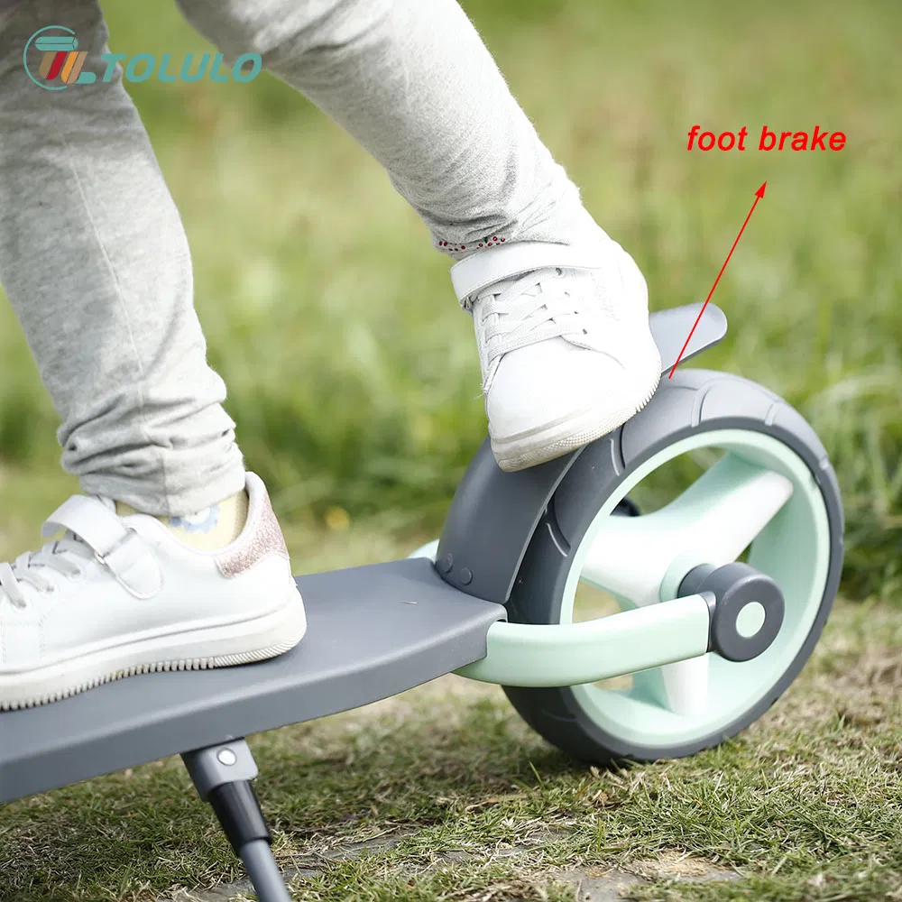 Blue Kids Scooter for Ages 3-8 Children Baby Toy Scooter 8 Inch Wheel Children Scooter