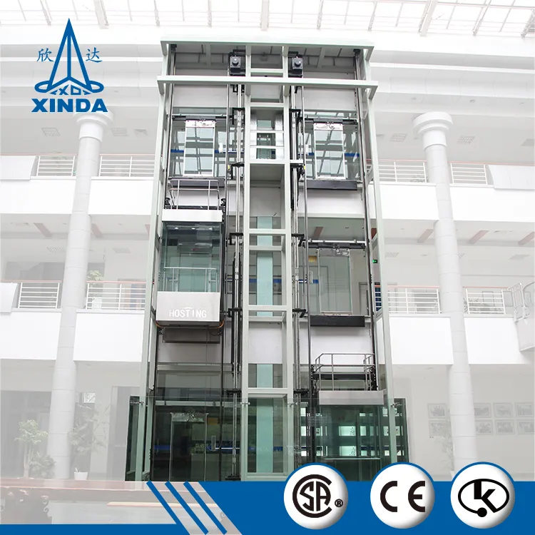 Best Panoramic Elevator Lift Glass Hoisting Machine for Sale