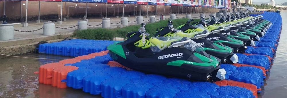 Modular Pontoon Jet Skis and Boat HDPE Floating Platform Price