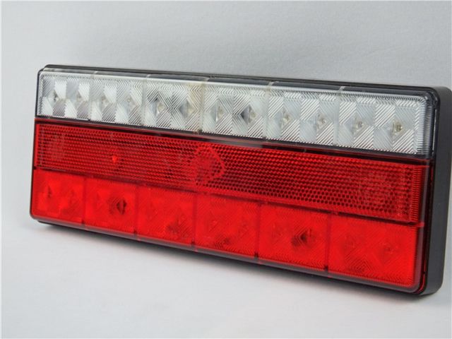 Stop Reverse Position LED Tail Light for Truck Trailer Rectangle Combination Lamp