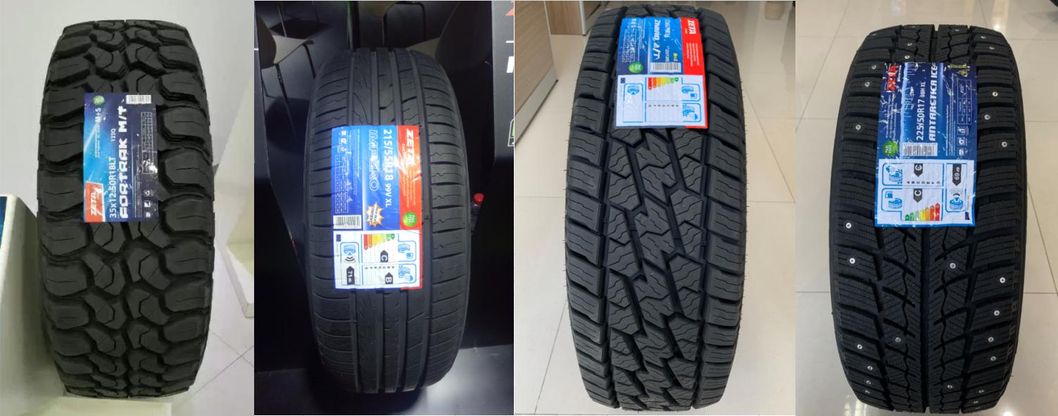 5 Years Warranty Reinforced Sidewall Car Tires Zeta Brand 235/55zr17 235/55r18 Impero Pattern