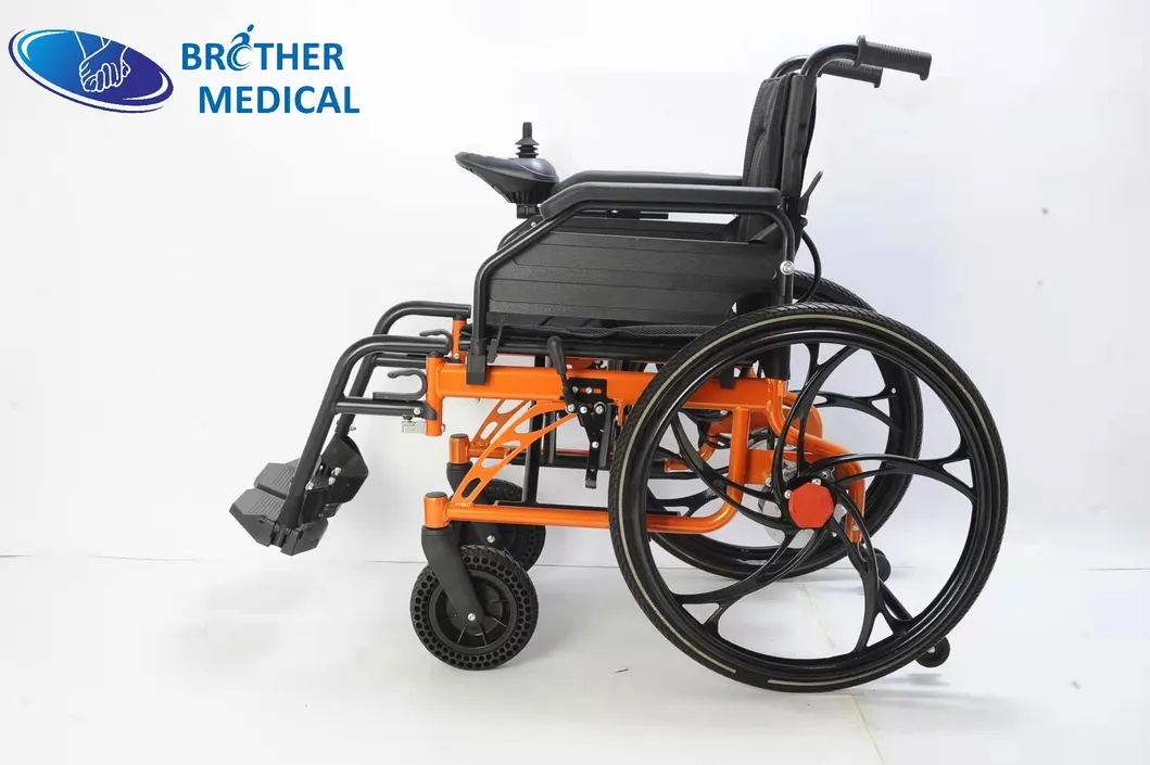 New Designed Super Light Lithium Battery Electric Mobility Motor Wheelchair Folding Disabled Scooter