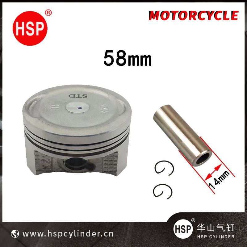 58mm piston ring for Honda WW150D PCX150 PCX 150cc 2013 2018 12100 KZY 701 12100 KZY