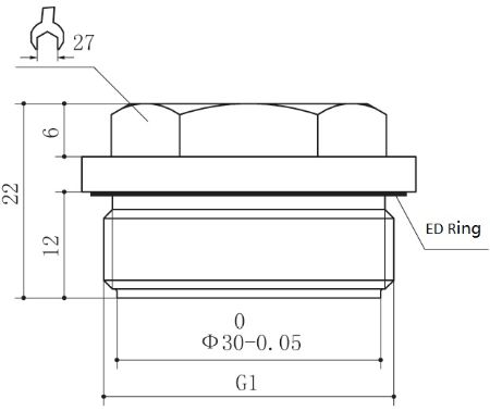 Basic customization 4~20mA 24VDC Flat Film Hygienic Pressure Transmitter for Food Industry Pressure Sensor