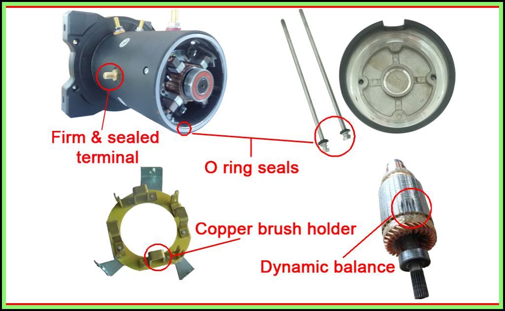 12V for Jeep Winch with 15000lbs Pulling