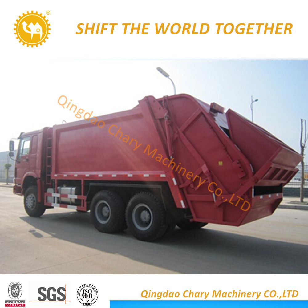 Sinotruk HOWO Garbage Compress Truck Garbage Truck with 3 Axles