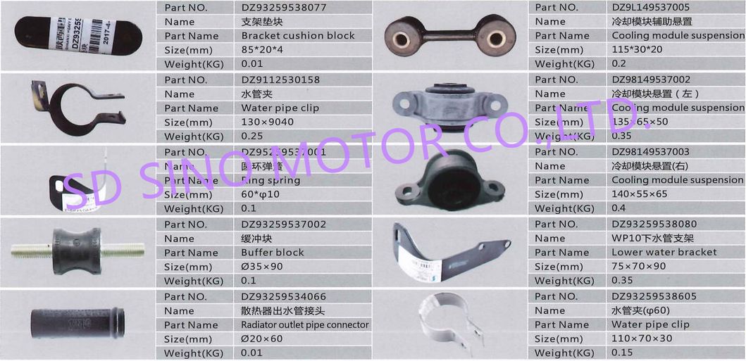 Shacman FAW HOWO Dongfeng Beiben Foton Fuel Injector Wp10
