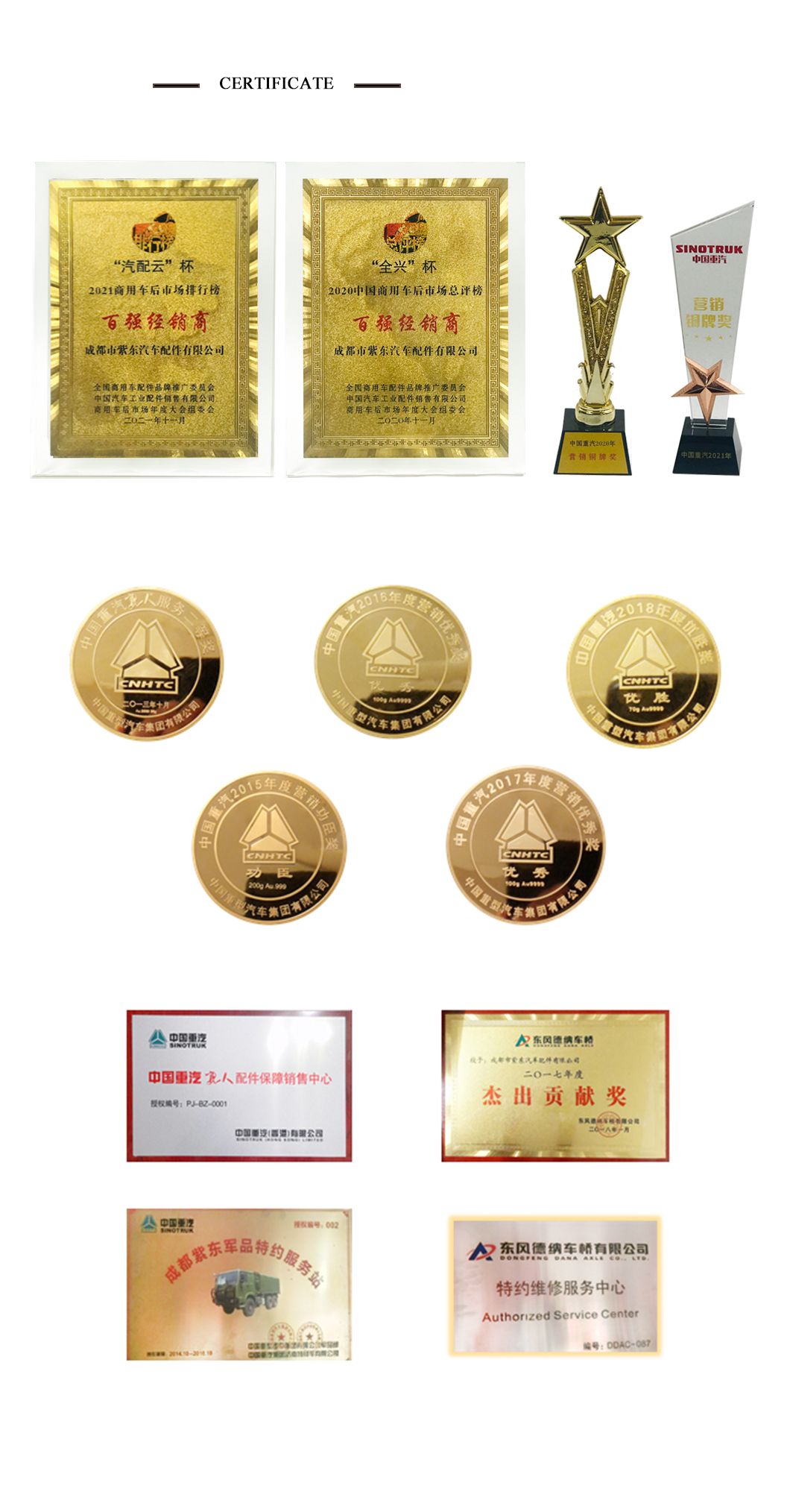 Sinotruk Shacman Weichai Power Engine Parts Turbocharger