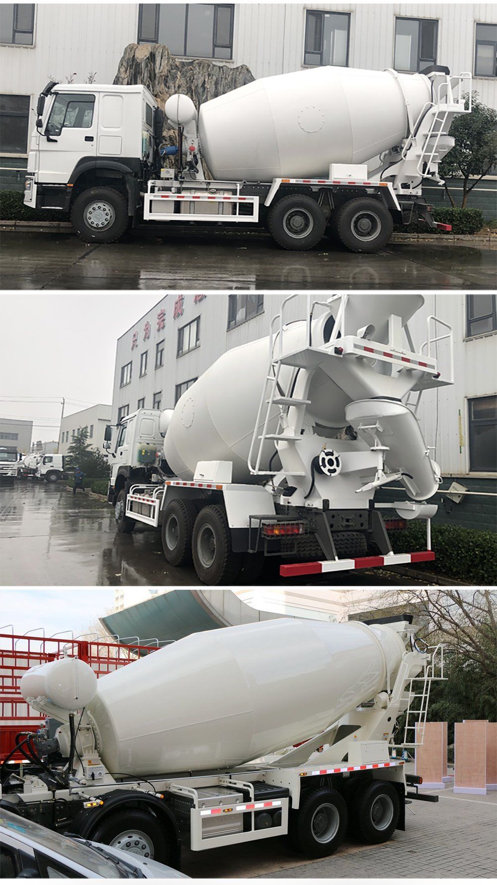 HOWO Concrete Mixer Truck 10m3 for Sale 8X4 6X4 12cbm 10wheels