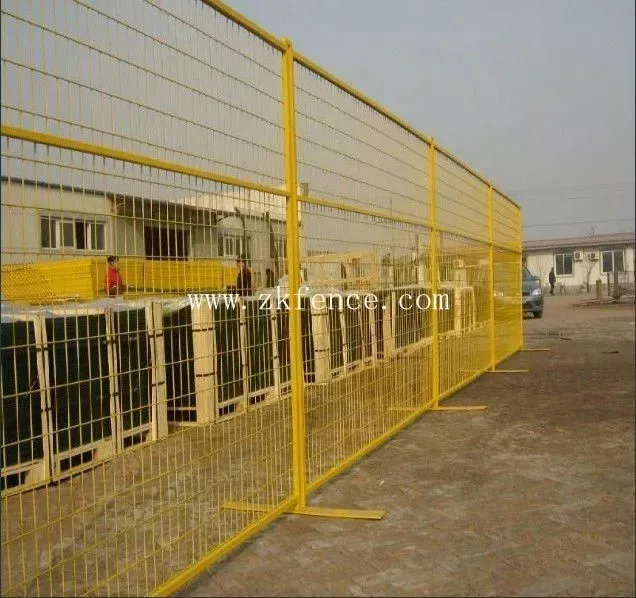 Customizable Color Portable Fence Panel PVC Temporary Fence Hot Sale