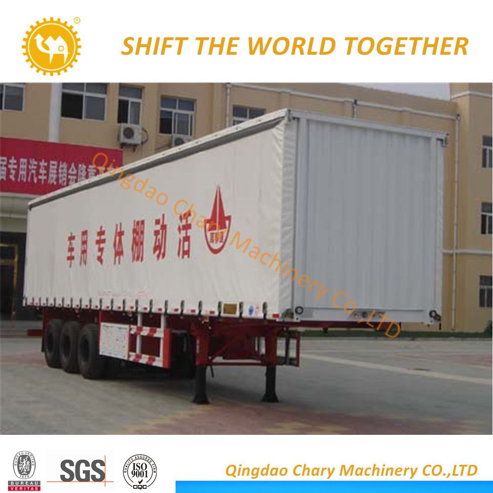 China Trailers Manufacture Side Dump Trailer Tipper Semi Trailer