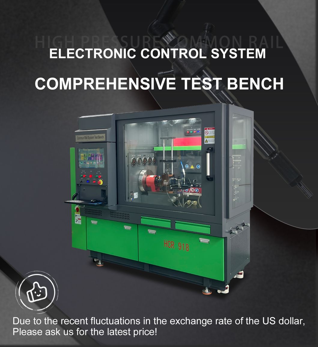 Cr918 Diesel Pump Testing Machine Common Rail Fuel Injector Test Bench