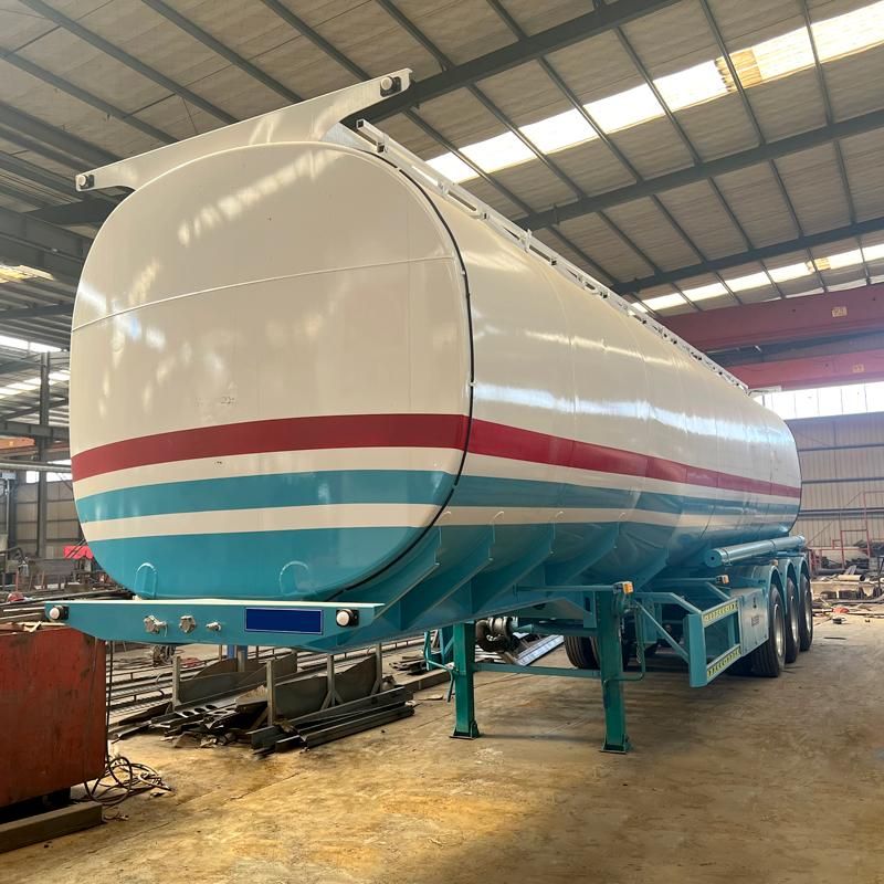3 Axles 40000 Litres Oil Tank Trailer/Fuel Tank Semi Truck Trailer for Sale