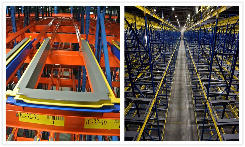 Double Deep High Density Pallet Racking System for Warehouse Storage