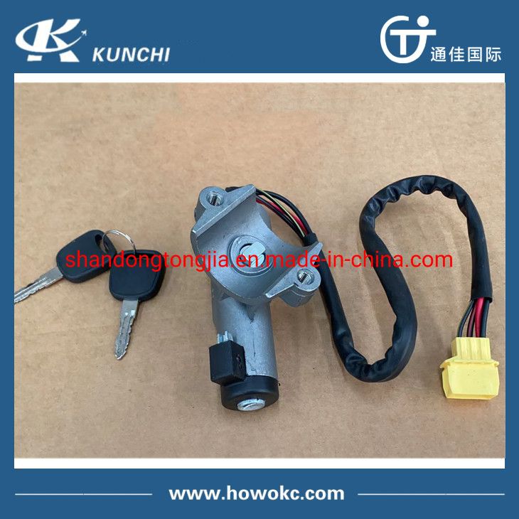Sinotruk Truck Spare Parts HOWO Auto Parts Ignition Switch Wg9925580103 Ignition Lock