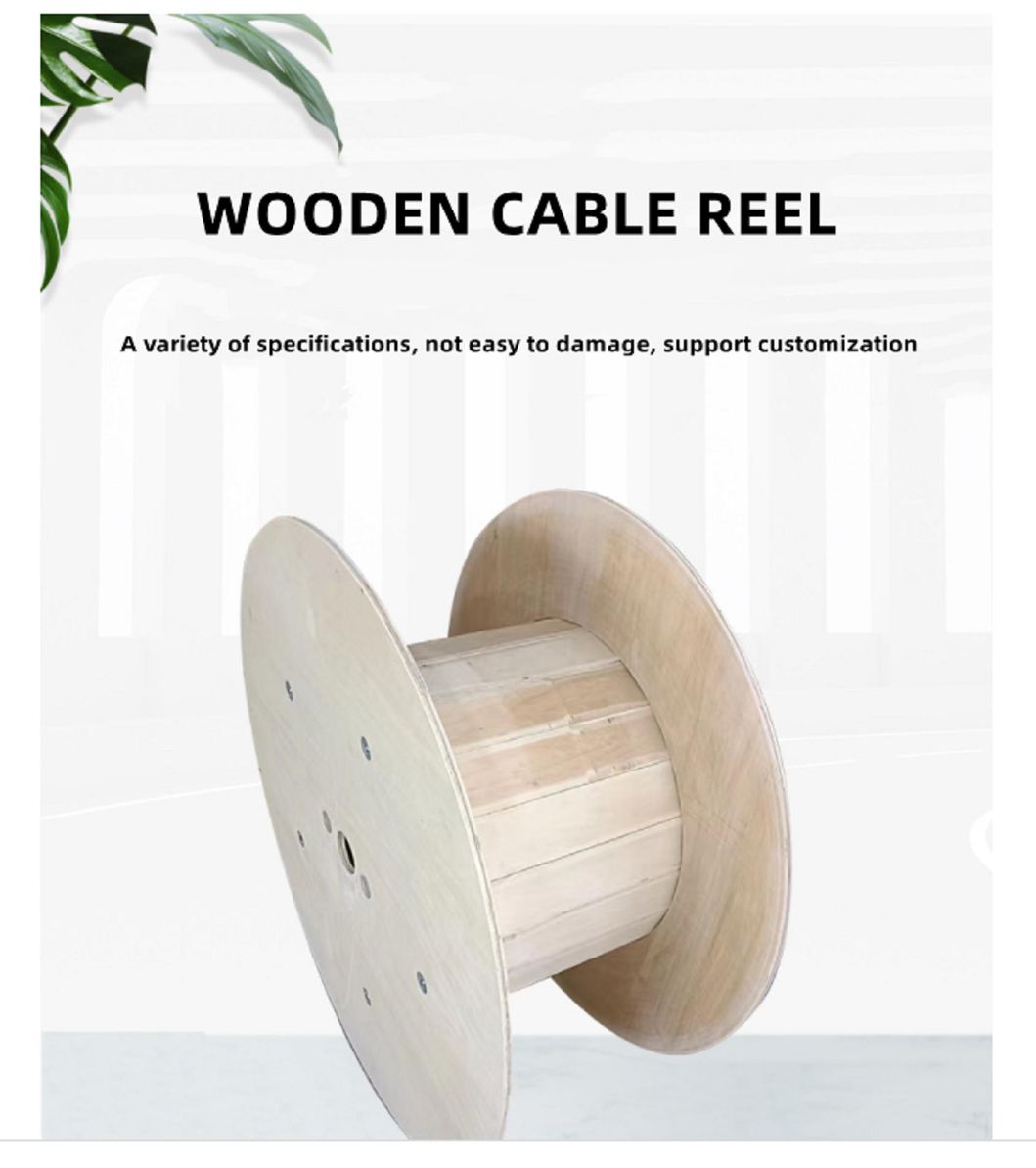 Round Wooden Wheel of Cable Drum Quality Cable Reel OEM Service
