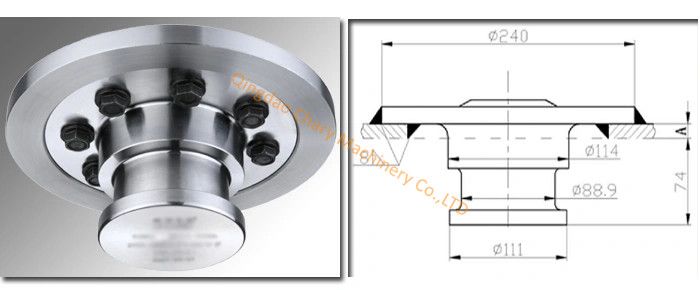 2&quot; and 3.5&quot; Bolted King Pin and Welding King Pin