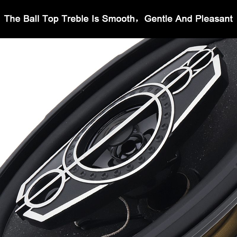2PCS 6 X 9 Inch 1000W 5 Way Car Coaxial Auto Music Stereo Full Range Frequency HiFi Speakers Non Destructive Installation