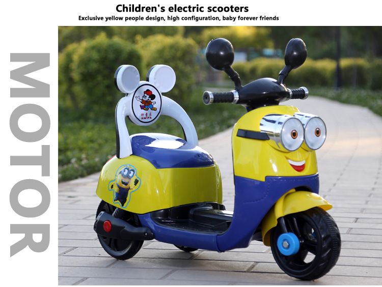 Good Price Battery Operated Children Tricycle Toy Kids Mini Electric Motorcycle with Music and Lights