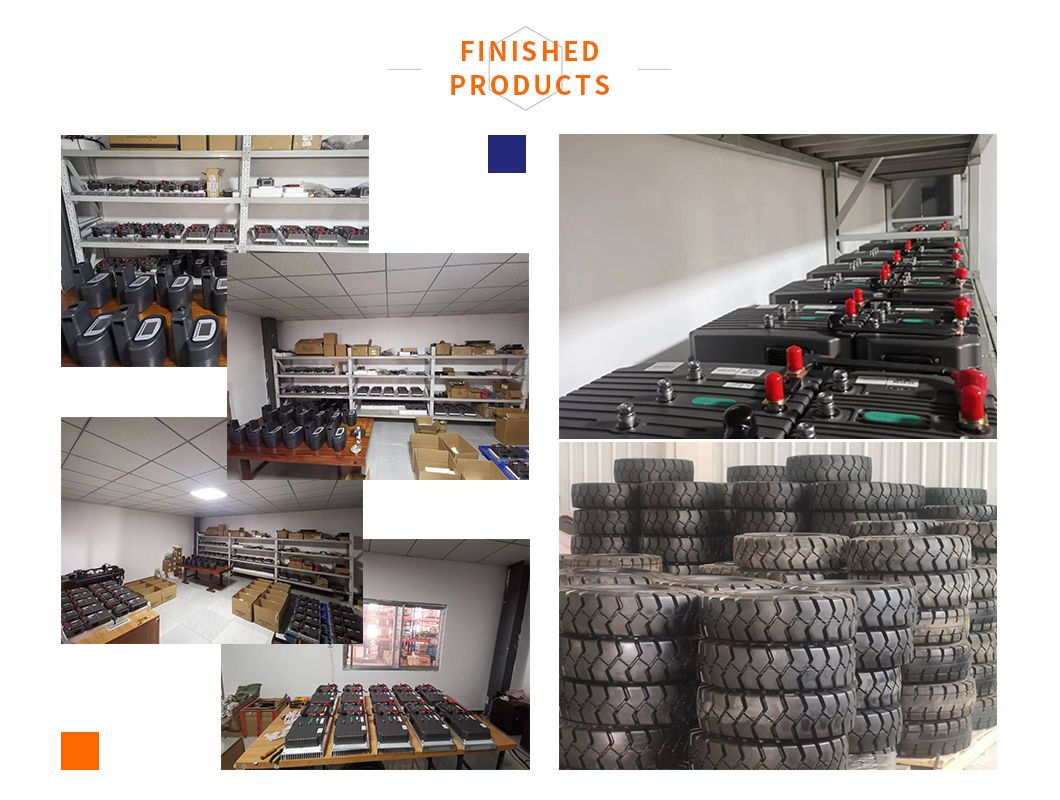 3 Ton AC Motor/Pmsm Container Electric Forklift for Container/Logistics