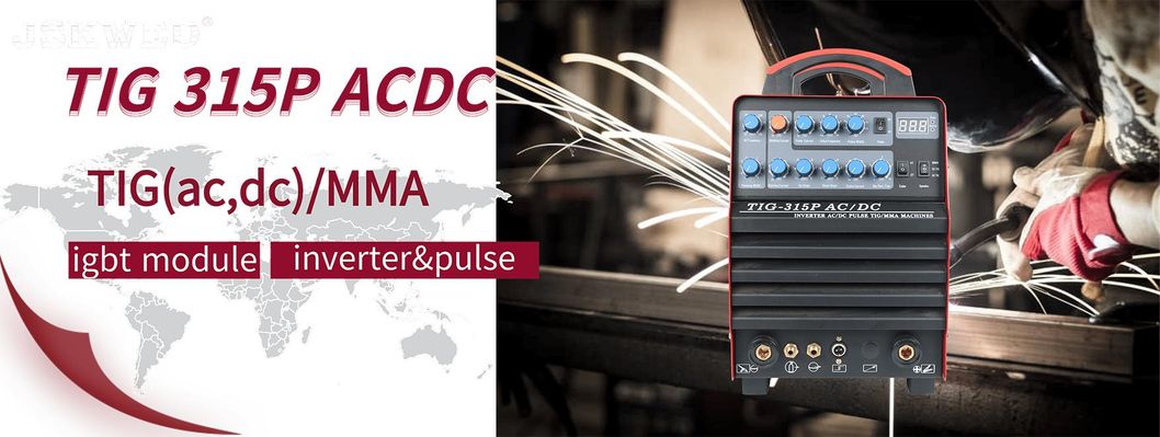 CE TIG315p Acdc Welding Machine with IGBT Module of China Factory
