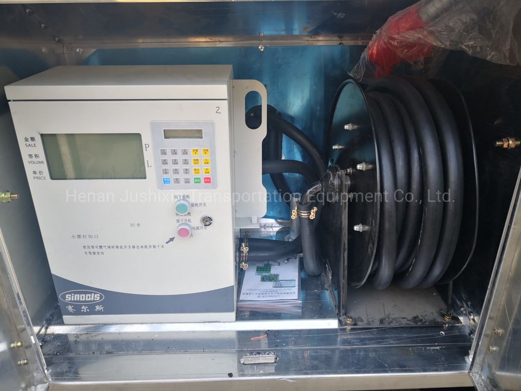 Hongyan 6X4 20cbm Mobile Gas Station Truck Mobile Fuel Tanker Truckmobile Gas Refueling Trucks