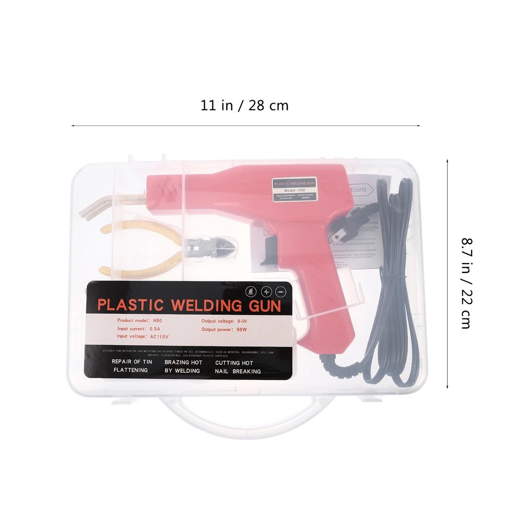 1 Set Handy Welder Garage Tool Hot Staplers Car Bumper Repair Kit (US Plug)