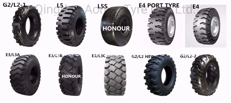 off The Road Tires G2/L2 Nylon Tyre for Grader 17.5-25 20.5-25
