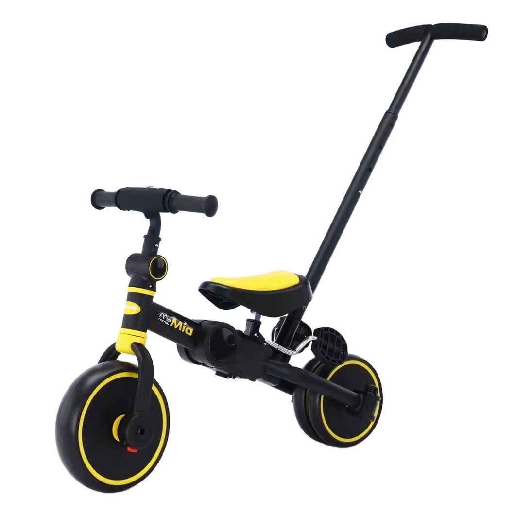 2022 Hot Selling Kids Tricycle with Push Bar Baby Ride on Tricycle Toys
