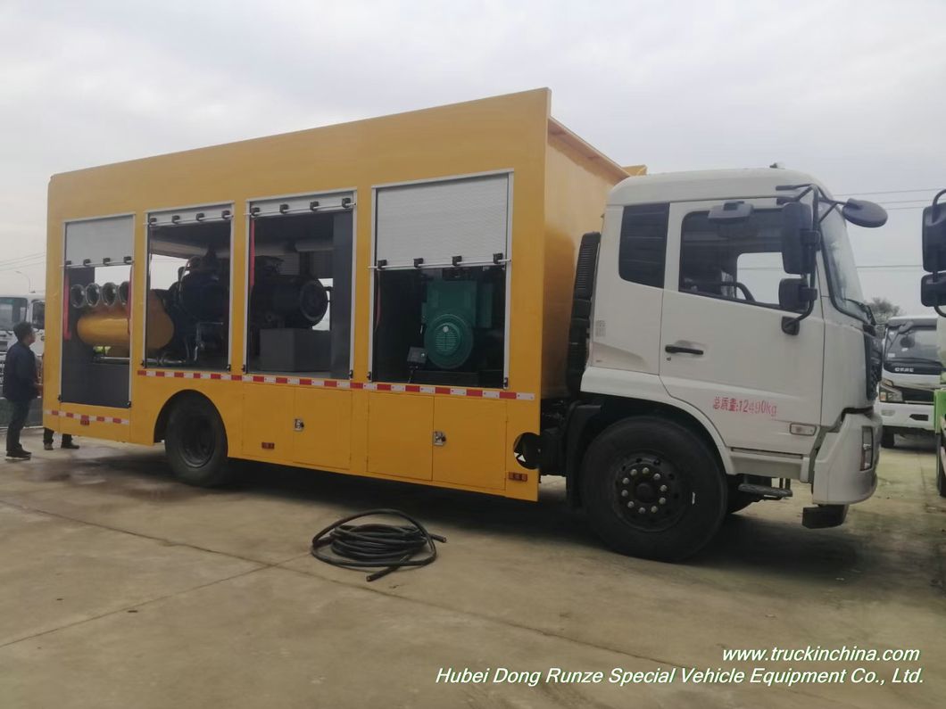 Japan Brand Drainage Rescue Vehicle, Japan Drain Pump Vehicle, I-Suzu Drainage Pump Truck