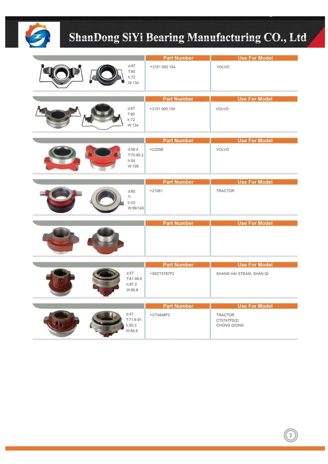Auto Motorcycle Car All Type of Pillow Block Housing Magnetic Wheel Hub Clutch Release 1601080-T38h0