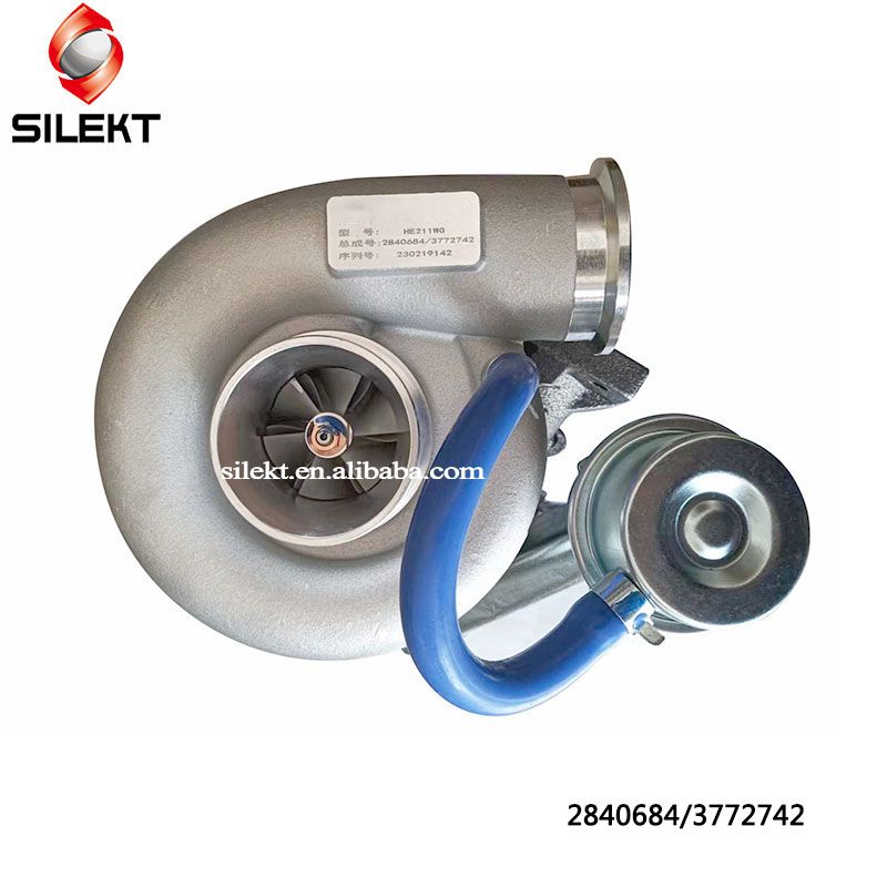 Turbocharger 2840684 3772742 Truck Parts Turbo Charger Isf3.8 Qsf3.8 for Foton for Cummins Auto Engine Spare Parts