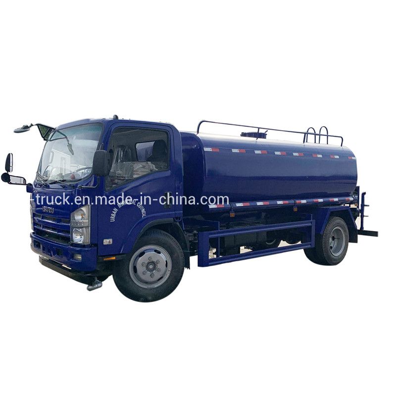 Good Quality Isuzu 4X2 6000L 7000L 8000L Water Vehicle Water Transport Tank Truck