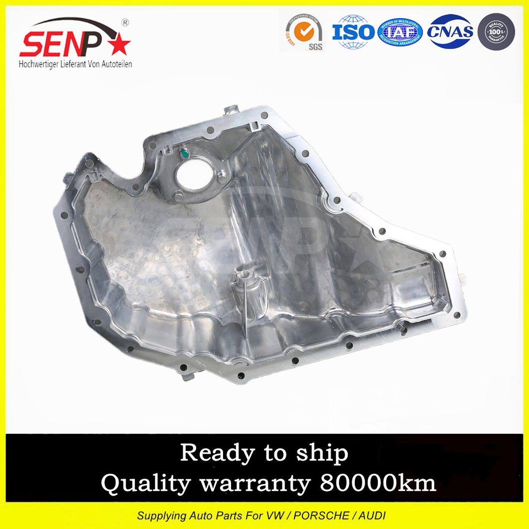 Senp High Quality German Car Engine Spare Parts Oil Pan Aluminum 06L103598f for Audi Q5 A6l 2.0L 2010-2019 Wholesale Auto Spare Parts 06L103598