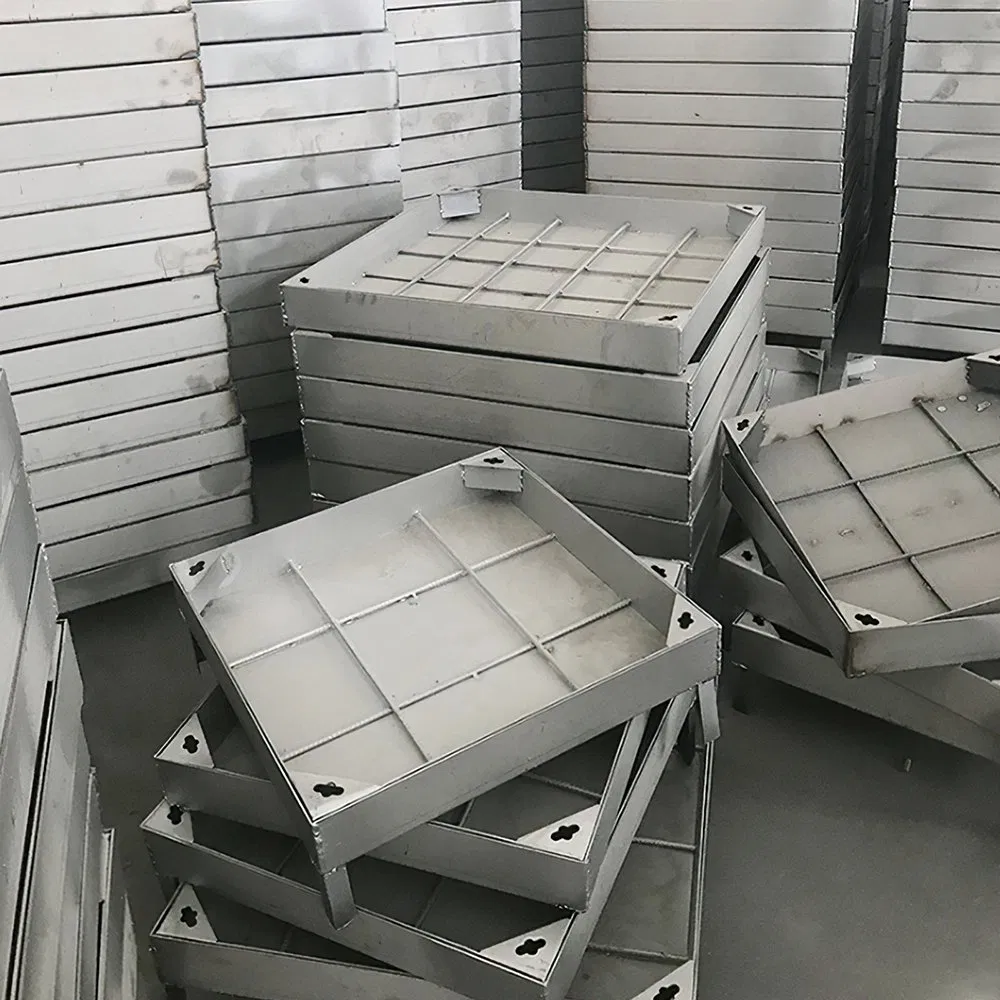 Custom 304 Stainless Steel Invisible Manhole Covers for Sidewalk