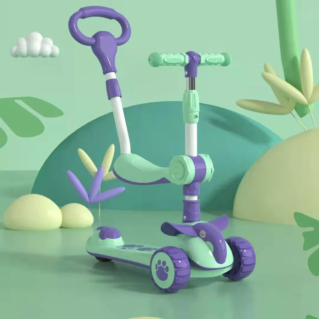 3 Wheel Swing Ride on Kids Scooters Children Kick Scooter