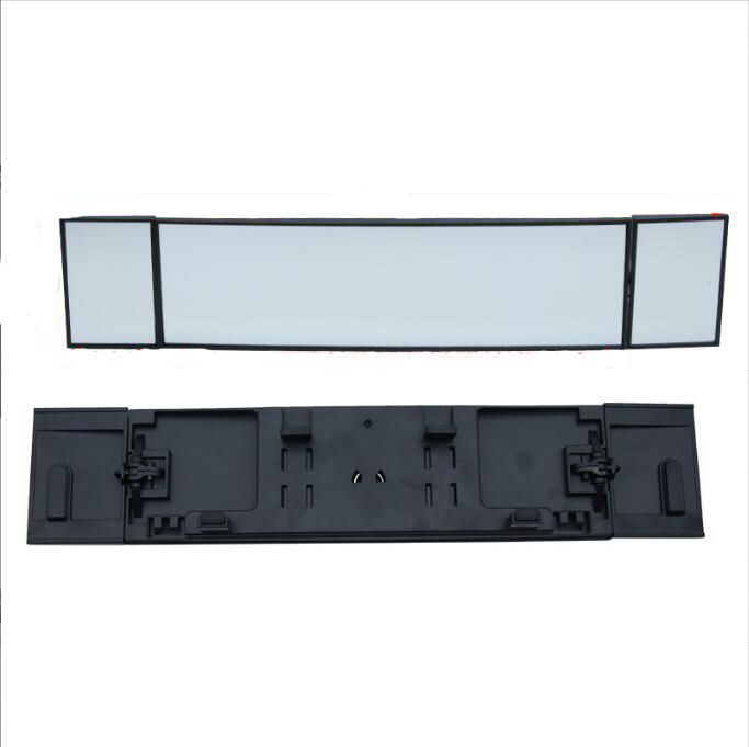 Automobile Wide - Field Mirror Three - Fold Curved Mirror Reverse Wide - Angle Mirror Vehicle Auxiliary Mirror Rearview Mirror