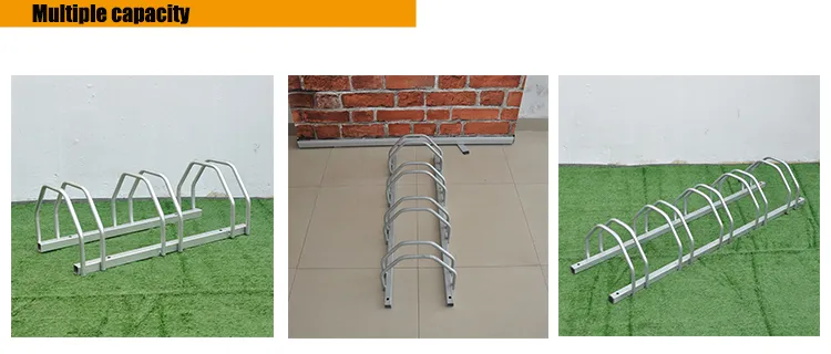 Adjustable Bike Storage Stand Mounted Garage Racks Park 6 Bikes