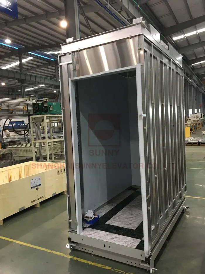 Panoramic Elevator with Safety Laminated Glass